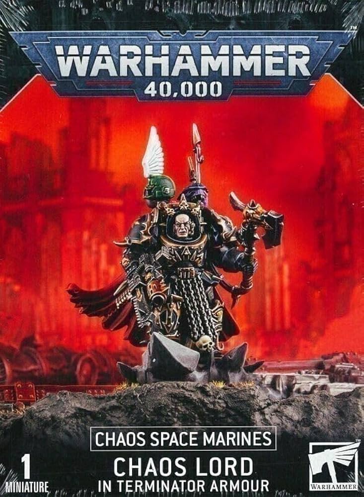 warhammer 40k ケイオスマリーン　ケイオスターミネイター CHAOS TERMINATOR SQUAD